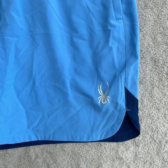 NEW Spyder Men's XL Swim Shorts Blue With 7.5" Inseam & Quick Dry - Picture 8 of 9